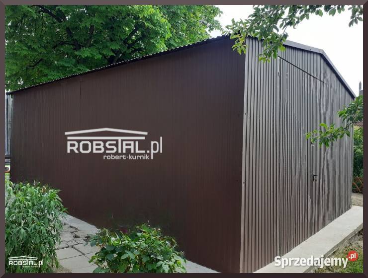 GARAŻ BLASZANY 6x8m Gdańsk sprzedam