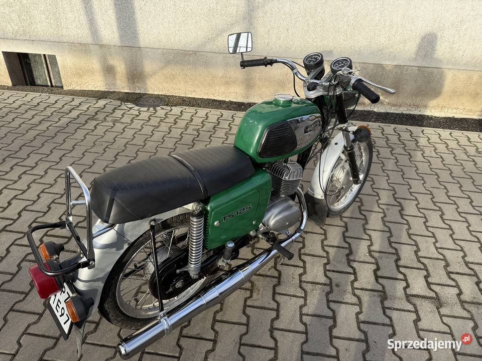 MZ TS 125 zapłon vape nowy silnik MZ Konarzewo