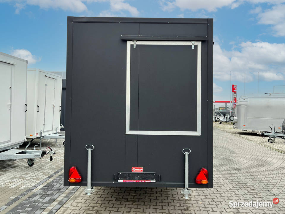 Przyczepa gastronomiczna foodtruck handlowa gastronomiczne Kotlin
