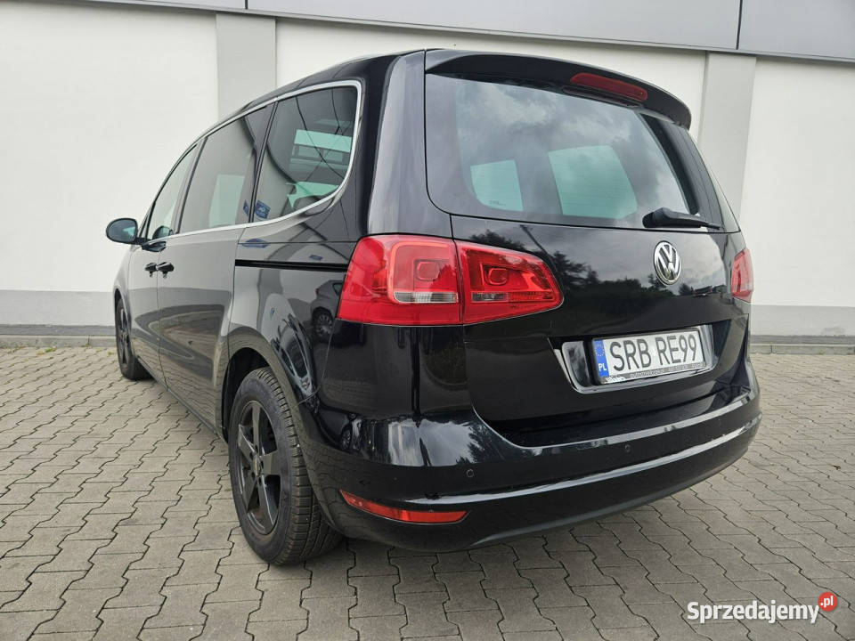 Volkswagen Sharan DSG Panorama Ksenony Skóry Rok produkcji 2011 Rybnik