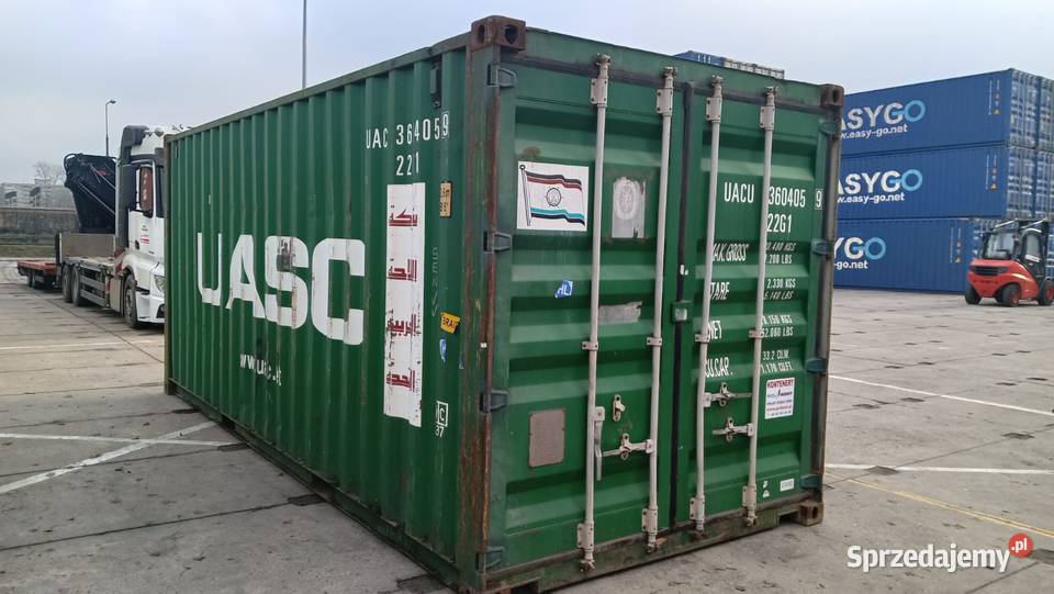 Kontener magazynowy morski 20 DV 6 metrowy Pewny Radom