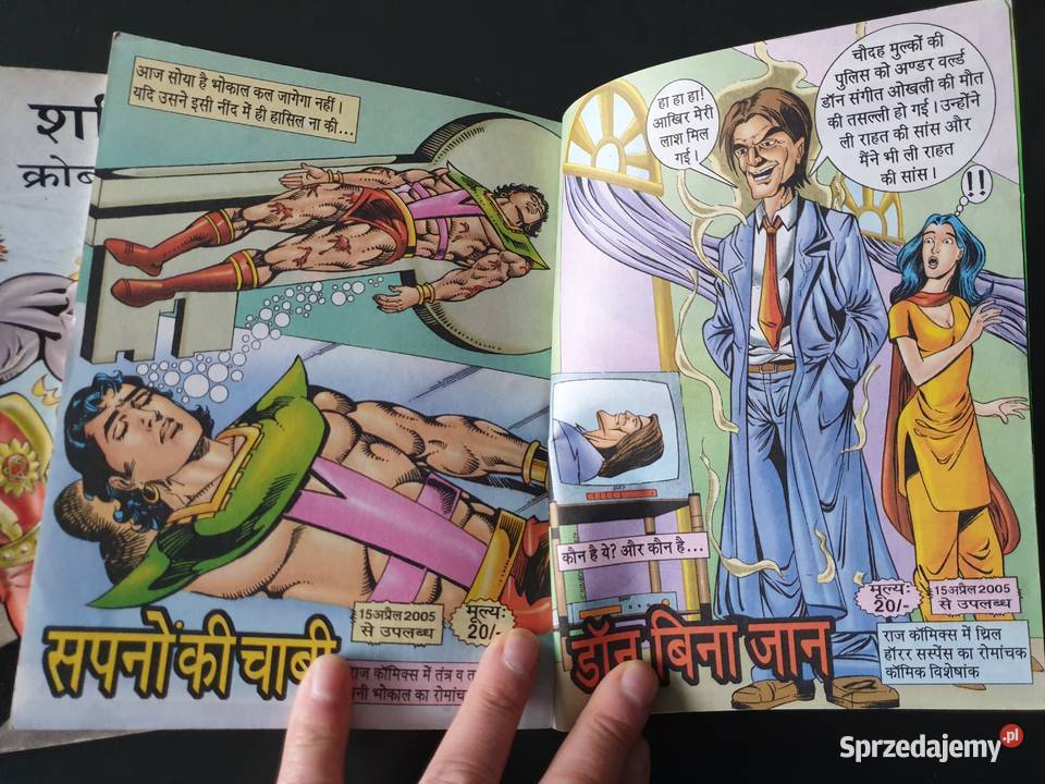 2 Hinduskie Komiksy Superbohaterskie Gdynia