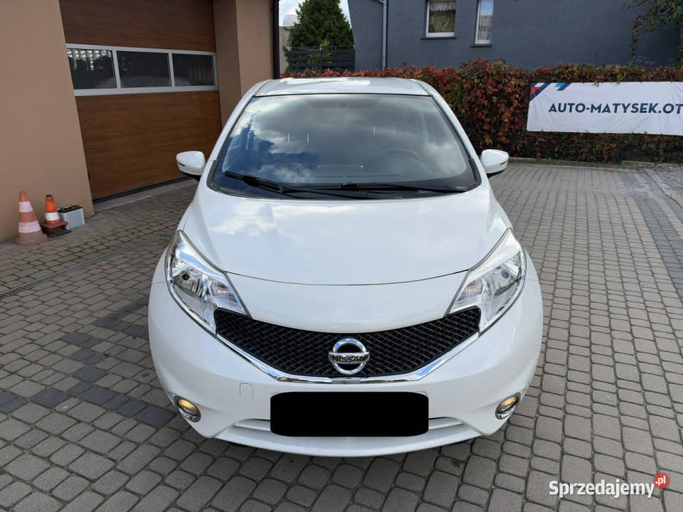 Nissan Note 12 80 Klima Navi Serwis 1Właściciel Orzech
