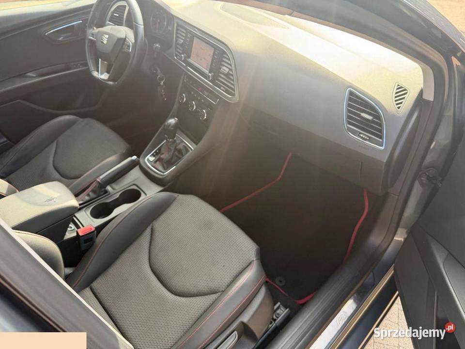 Seat Leon 20 TDI DPF Ecomotive DSG FR 150 2014r Leon wielkopolskie Krotoszyn sprzedam