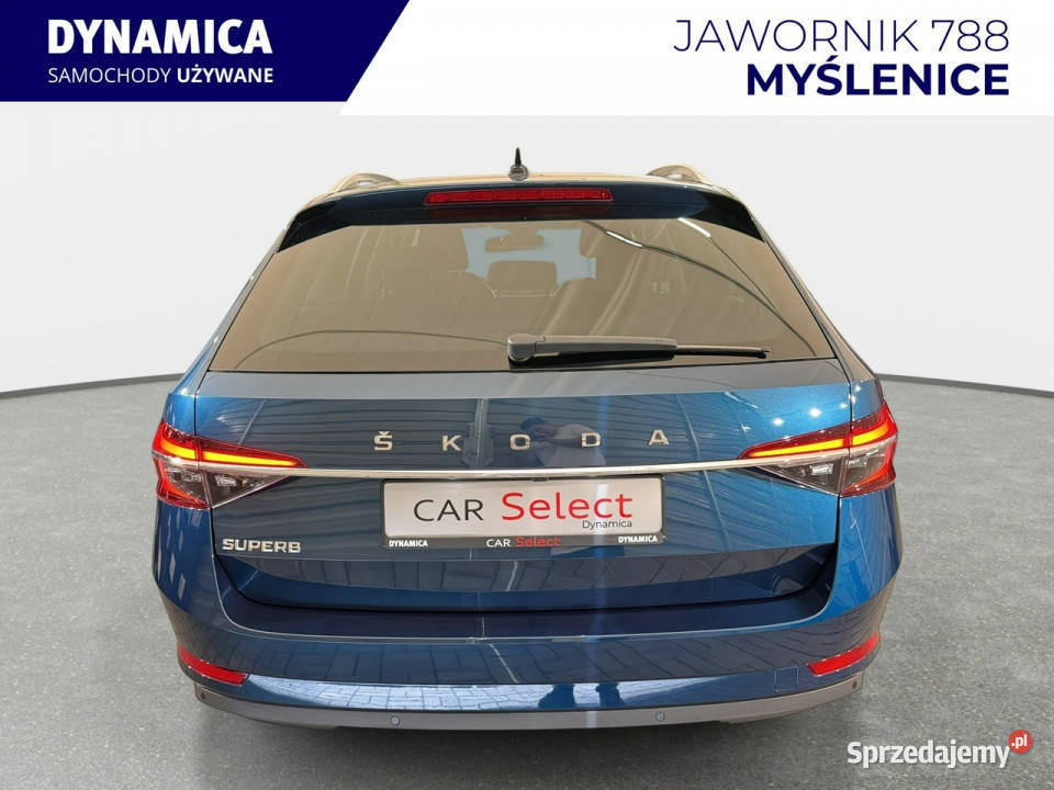 koda Superb VAT 23 Combi Style 20TSI 190 DSG przyciemniane szyby Myślenice