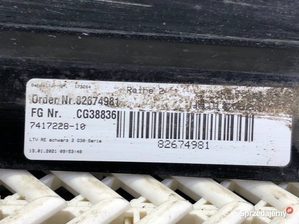 LISTWA PROGOWA PRAWY BMW G30 SedanLimuzyna sprzedam