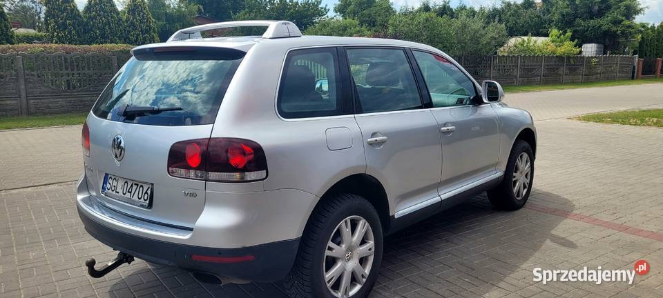 OKAZJA VW TOUAREG 2008r LIFT 313 V10 4x4 Automat kurtyny powietrzne dolnośląskie Wrocław sprzedam
