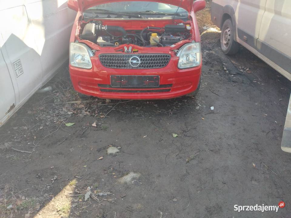 ZDERZAK PRZEDNI OPEL AGILA 2003 KOMPLETNY Mietków