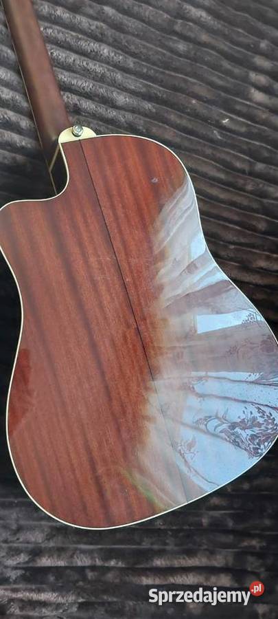 Gitara elektro akustyczna Epiphone AJ220 SCE VS akustyczna Dębica