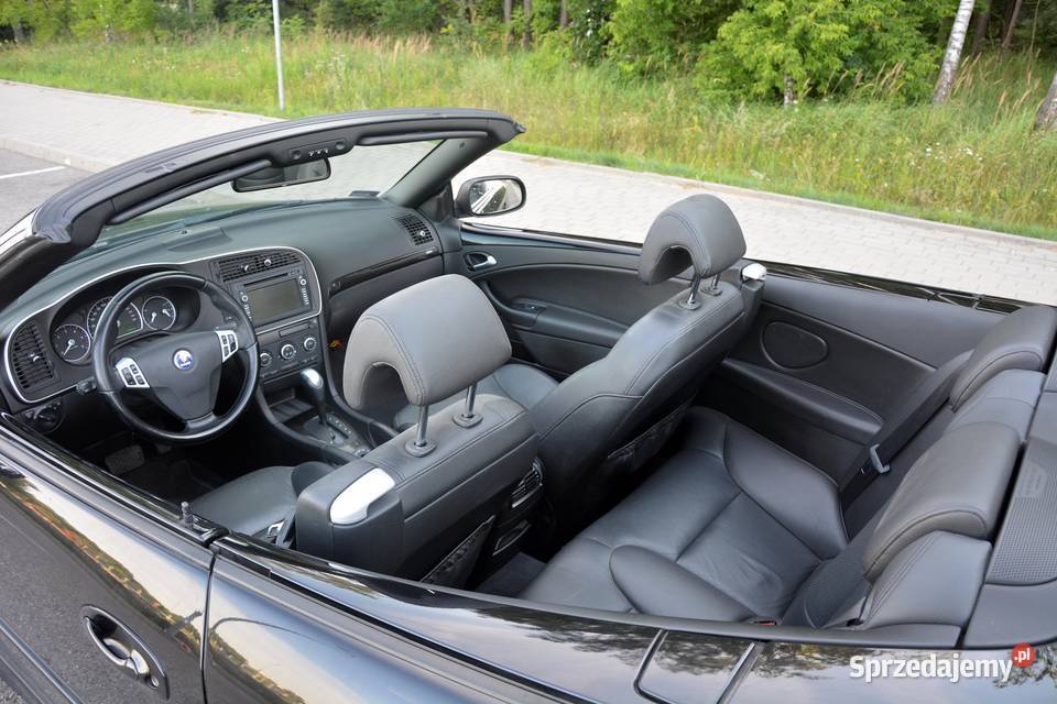 SAAB 93 CABRIO MODEL 2010 PAKIET TX EDITIOIN poduszka powietrzna Białystok