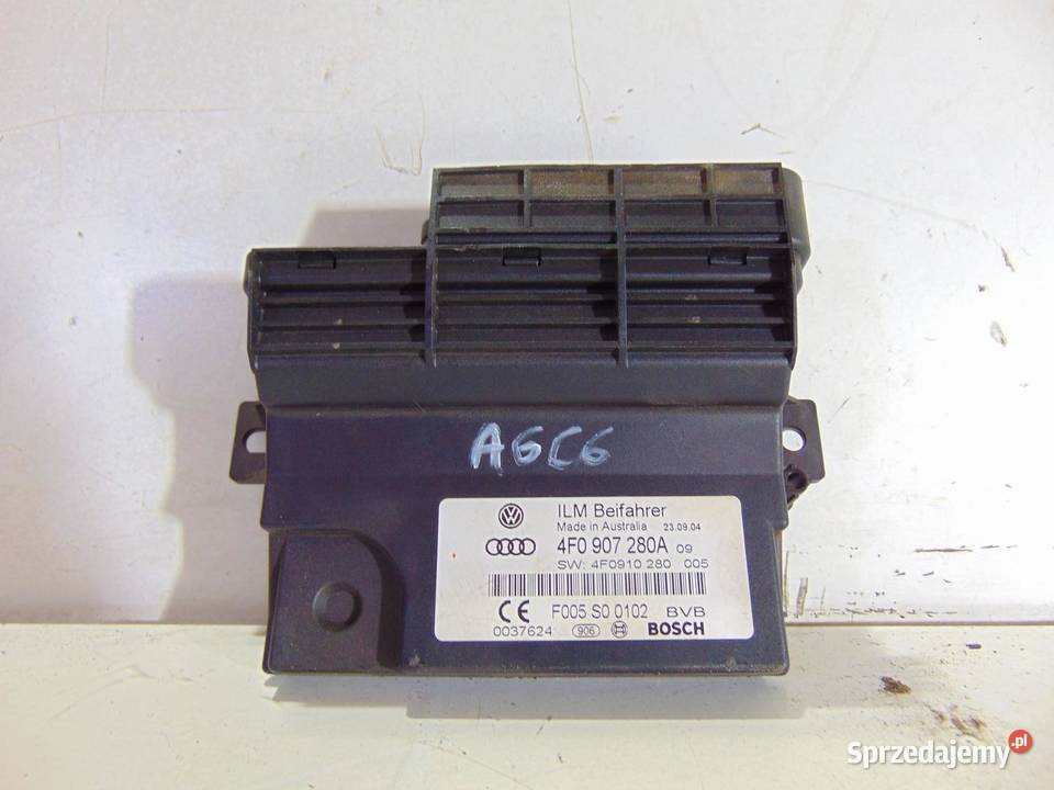 MODUŁ MOCY A6 C6 30 TDI 4F0907280A Komputery