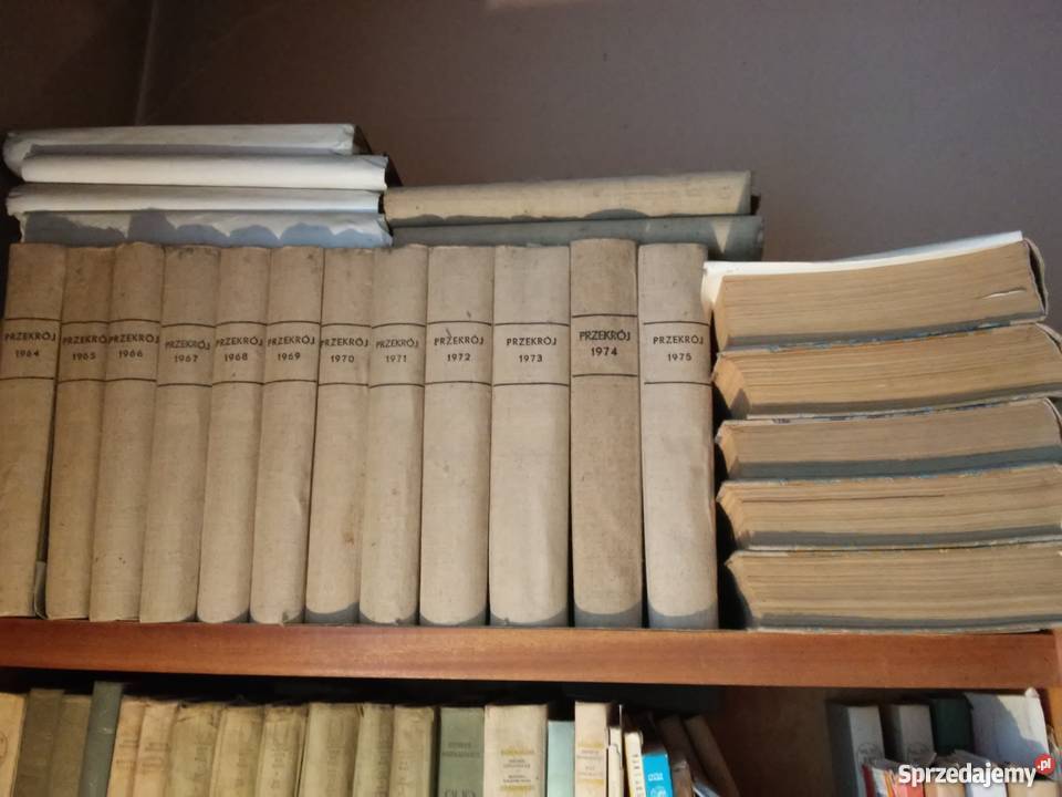 Oprawione roczniki gazety PRZEKRÓJ lata 1960 do Warszawa