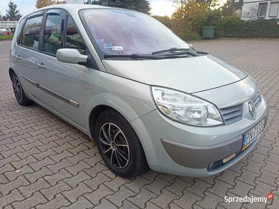 Renault Scenic II 16 16V LPG Klimatyzacja manualna Konin sprzedam