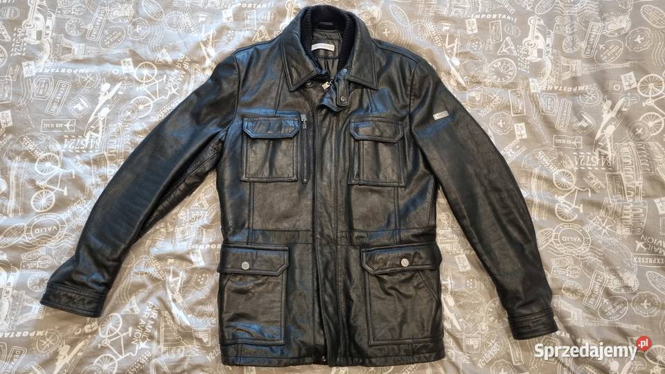 Kurtka skórzana Tru Trussardi rozmiar 50 Rozmiar M śląskie Bielsko-Biała