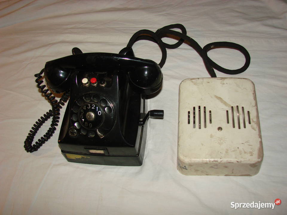 Televerkstaden stary szwedzki aparat Pruszcz Gdański