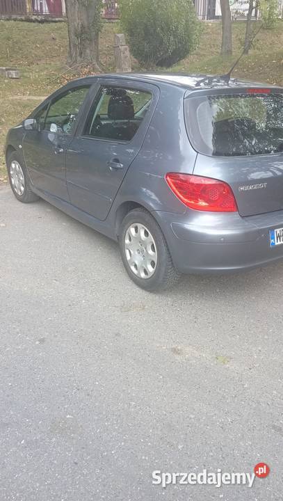 Peugeot 307 mały przebieg 168000 Rok produkcji 2008 mazowieckie