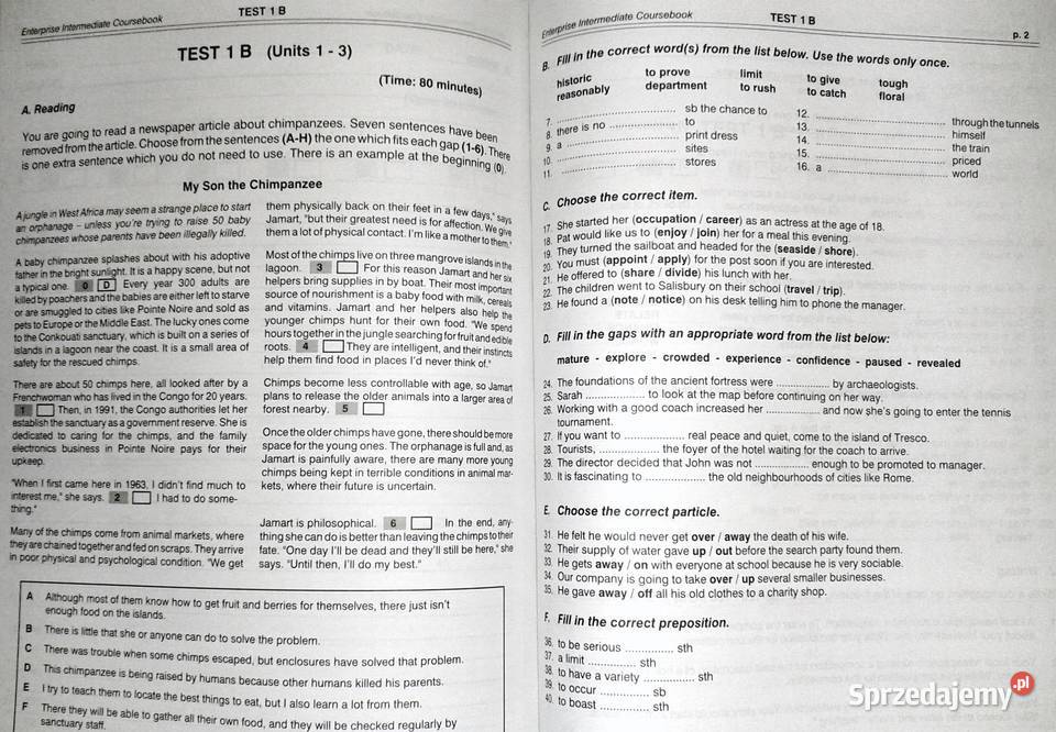 Enterprise 4 Coursebook Intermediate V Evans J