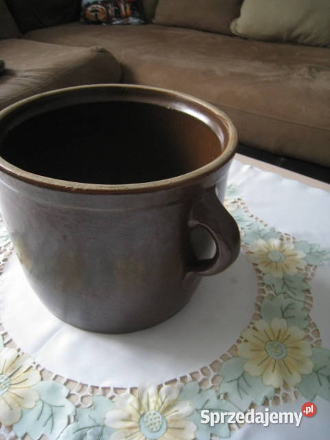 Garnek kamionka poj 10 L śląskie Częstochowa sprzedam