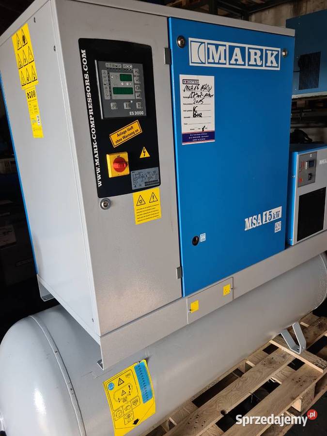 Kompresor śrubowy MARK MSA 15 15 kw wielkopolskie Zduny sprzedam
