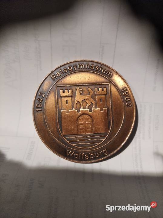 Medal Wolfsburg Volkswagen Sobieska Wola Pierwsza