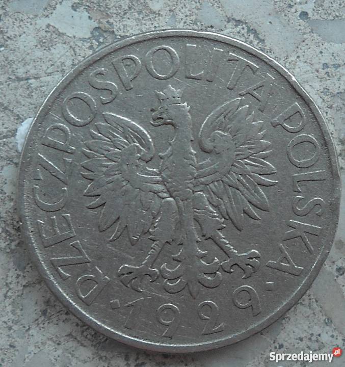 POLSKA1 ZŁOTY1929 rNI mazowieckie Legionowo