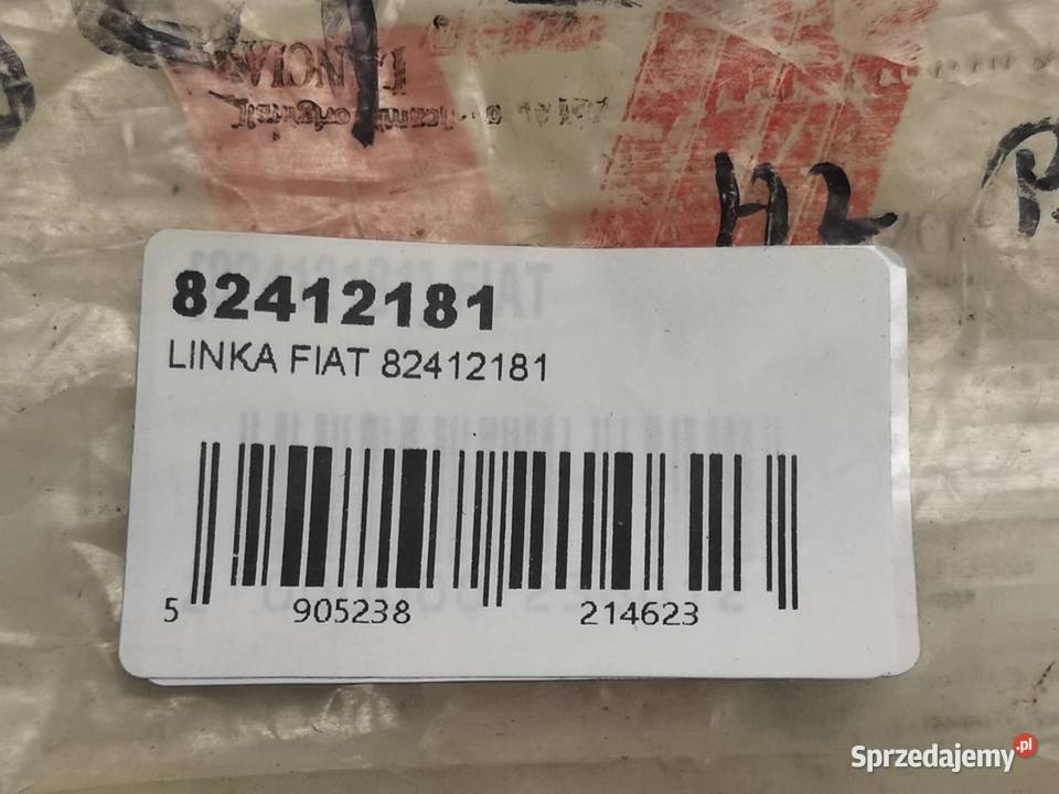 LINKA GAZU FIAT NOWA ORYGINALNA 82412181 osobowe