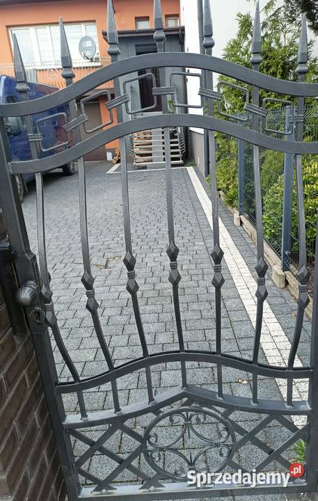 Brama kłuta zestaw łódzkie Radomsko