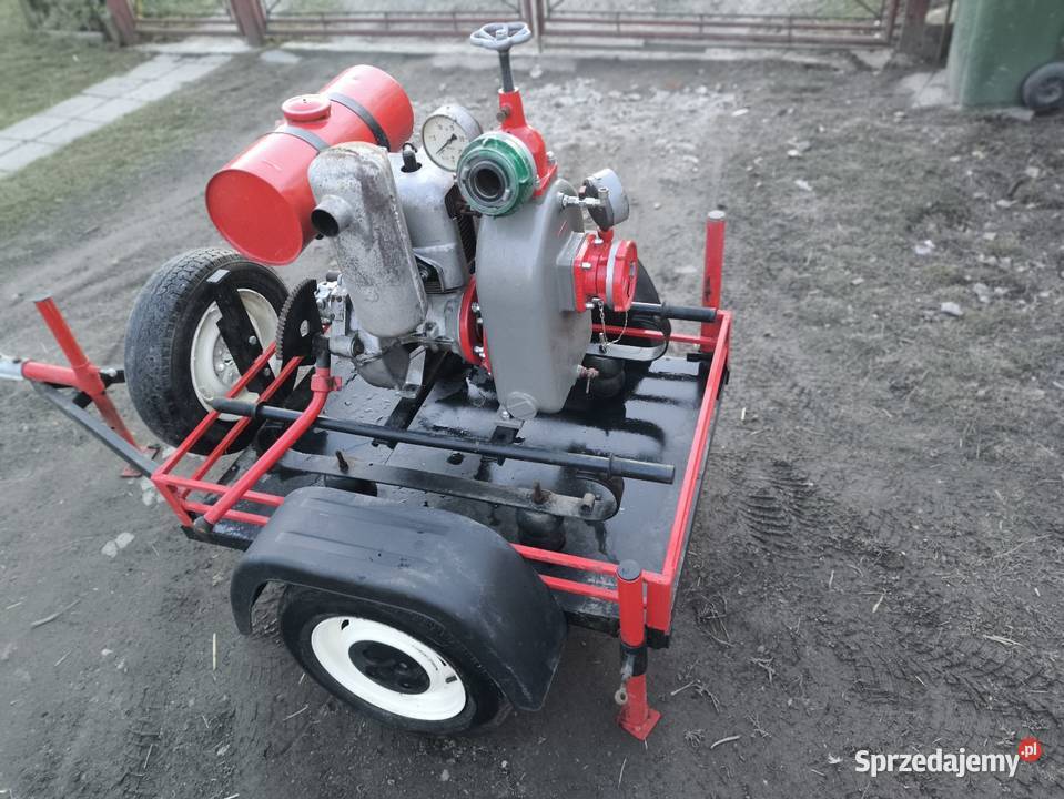 Moto pompa strażacka szlamowa M400 P26 silnik Pozostałe Lutoryż