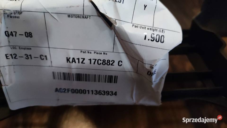 KA1Z 17C882 C Absorber Edge mazowieckie Warszawa sprzedam