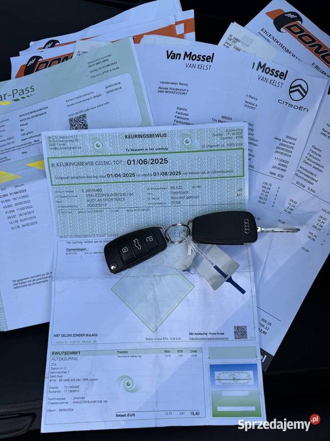 Audi A3 16TDI SPORT Stronic Xenon Full Led 107 Warszawa