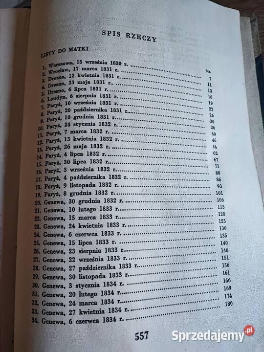 Juliusz Słowacki listy do Matki wydanie z 1949 sprzedam
