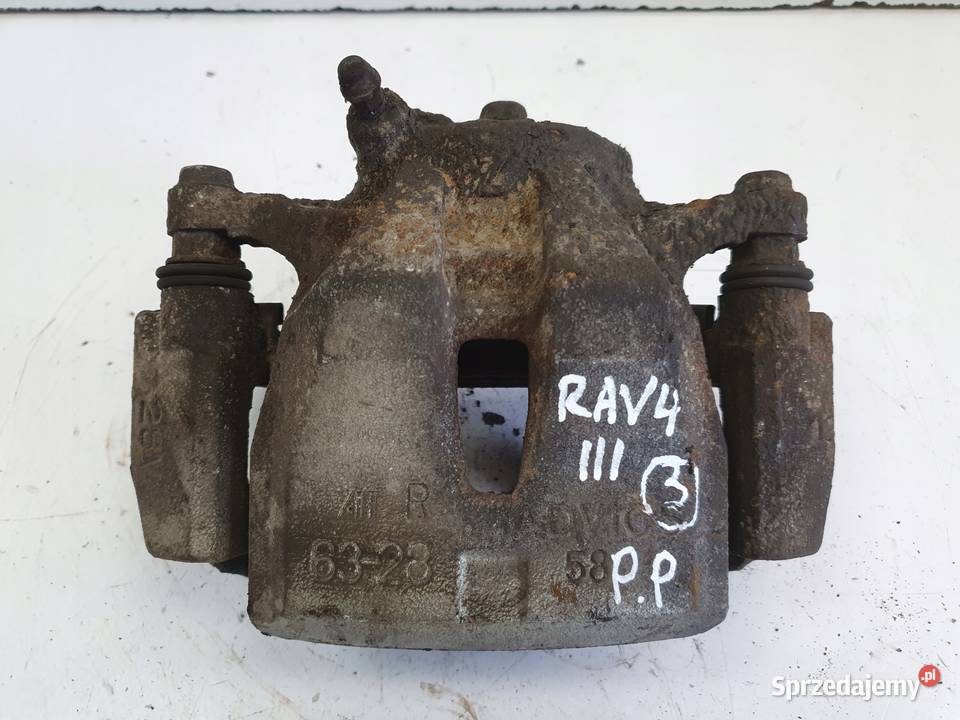 Toyota RAV4 IV V PRZEDNI ZACISK HAMULCOWY prawy lubelskie