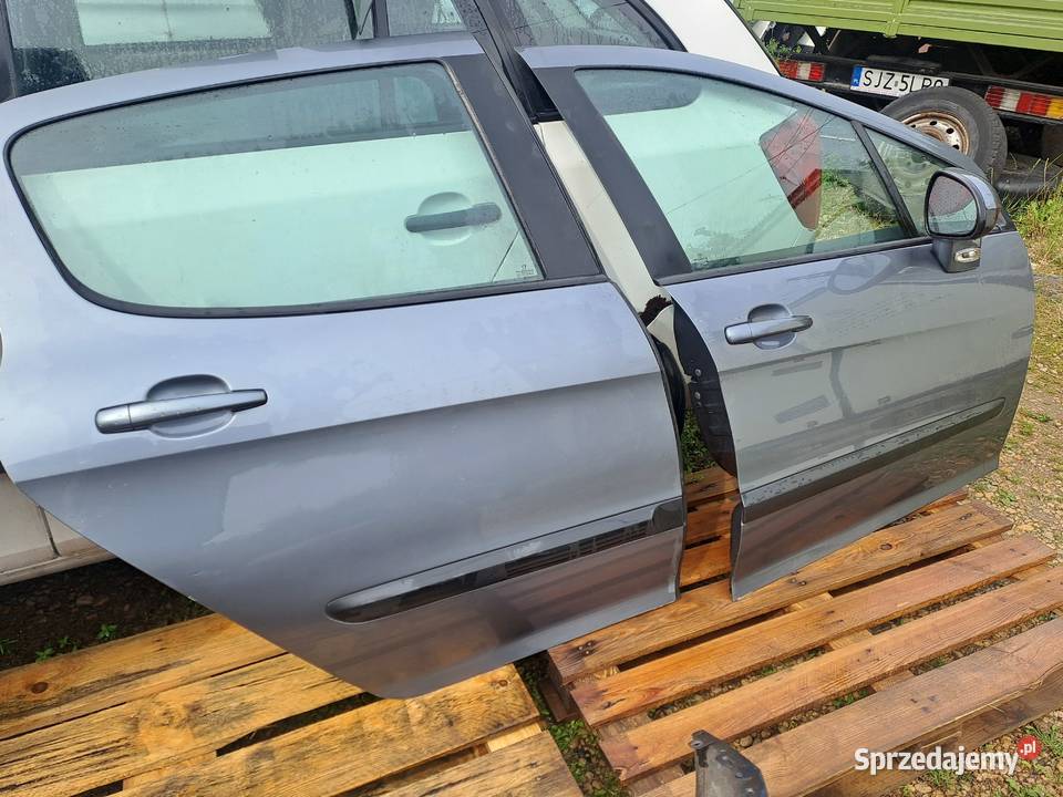 Peugeot 308 T7 HB 5D drzwi kompletne błotniki Jastrzębie-Zdrój