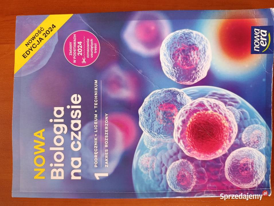 Podręcznik Biologia zakres rozszerzony klasa 1 Wsola