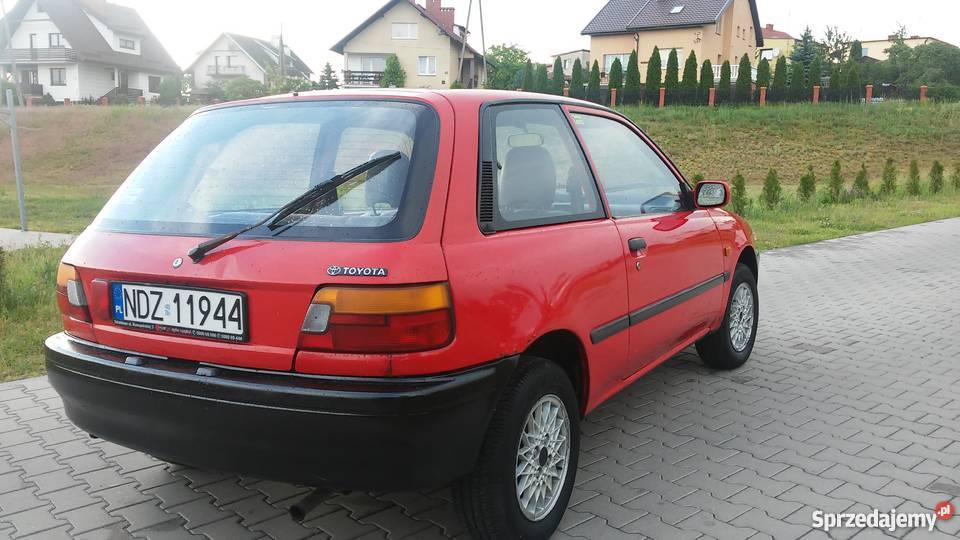 Toyota starlet 1włść 25lat Hatchback