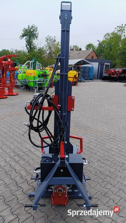 Łuparka hydrauliczna pionowa 20T napęd z WOM
