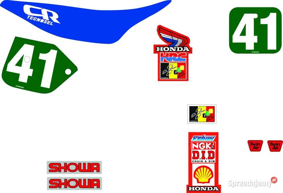 OKLEINA HONDA CR 125250 198788 REPLICA HONDA Mrągowo