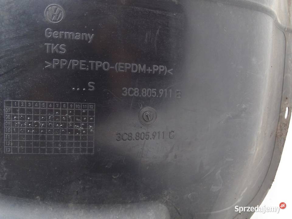 NADKOLE LEWE LEWY PRZÓD PRZEDNIE VW PASSAT CC sprzedam
