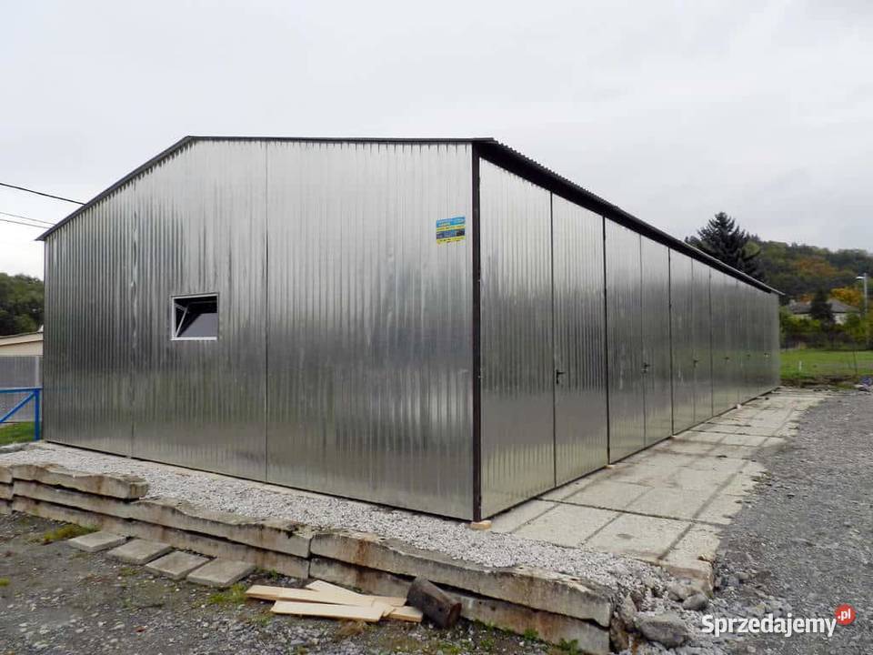 Blaszana montowana hala 208 m Kraków