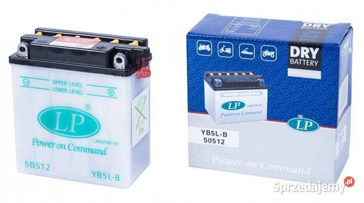 Akumulator motocyklowy Landport YB5LB 12V 5Ah Gdynia