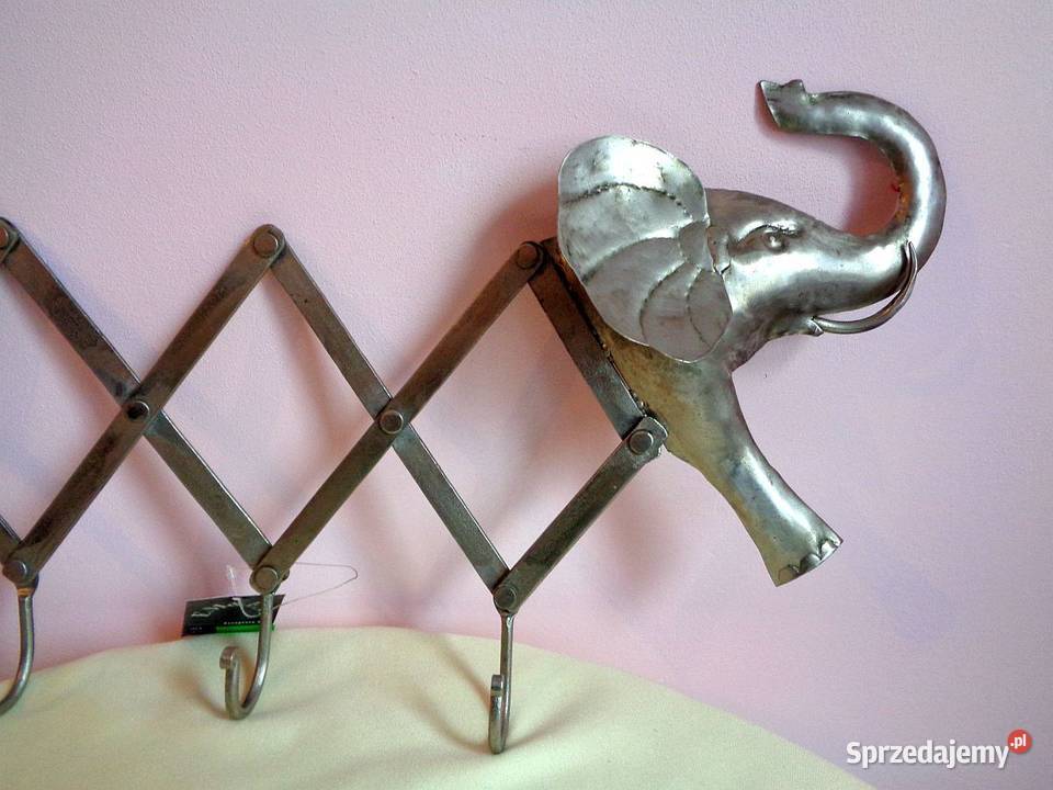 Wieszak metalowy rękodzieło Indie inny kolor Toruń