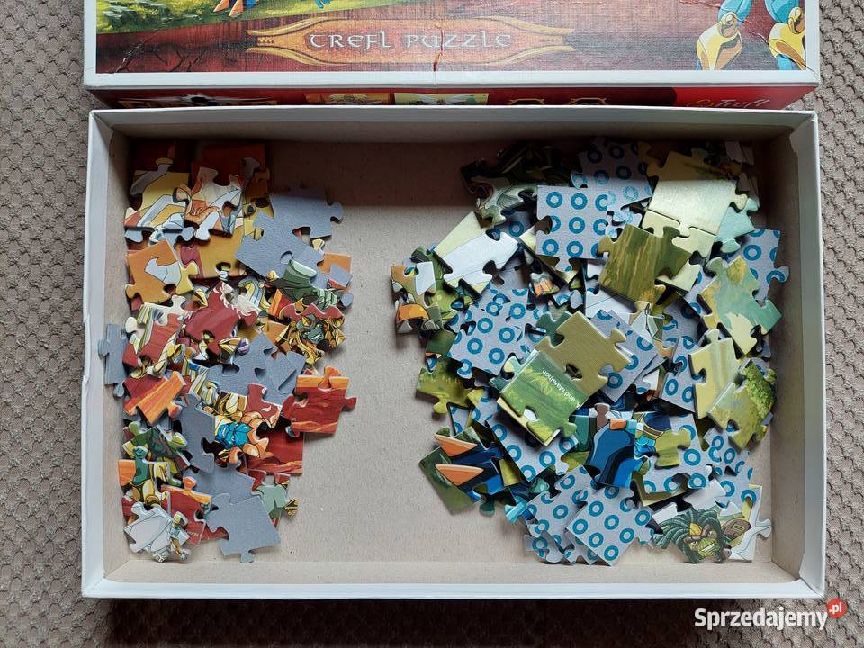 Trefl puzzle 100 i 70 GORMITI 5 lat+ sprzedam