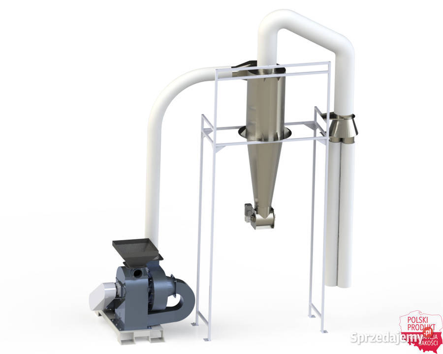 Młyn bijakowy do zrębki ŻUBR400 15 kW 400 h Poznań