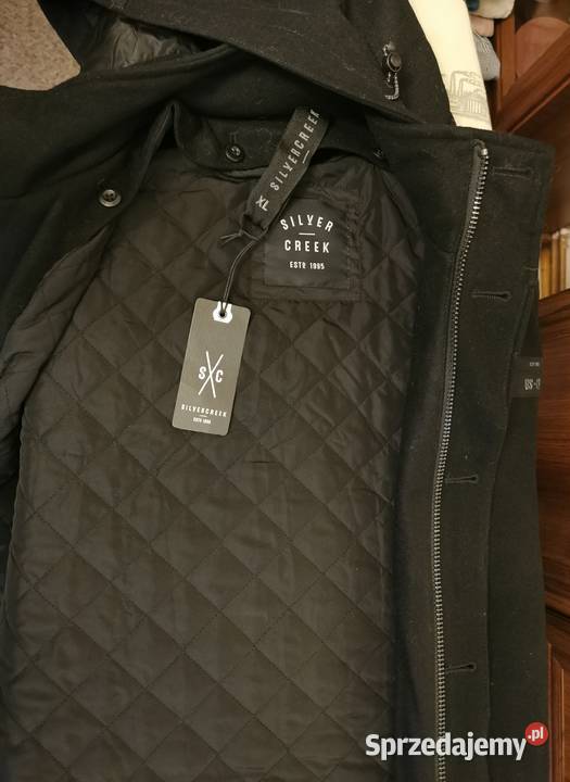 Piękna kurtka z kapturem na podpince XL NOWA z Łódź