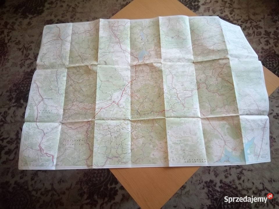 Mapa Beskid Mały Śląski Żywiecki 175 000 ISBN 9788387502584 Dąbrowa Górnicza