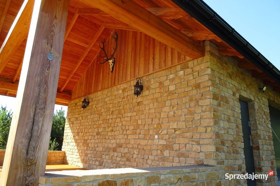 Kamień elewacyjny z piaskowca płytki na ściany Wielgomłyny