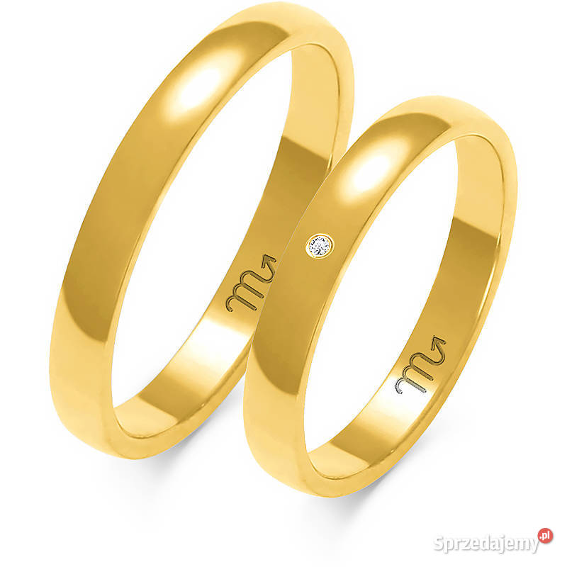 Obrączki ślubne RAJ Legnica z Waszego złota sprzedam