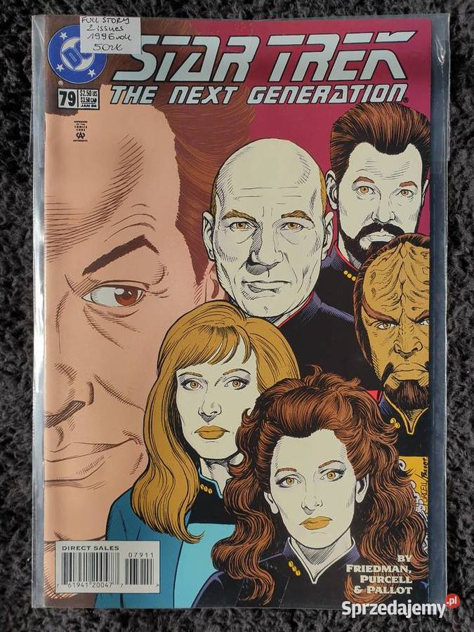 Star Trek The Next Generation 2 komiksy DC USA pomorskie Gdynia
