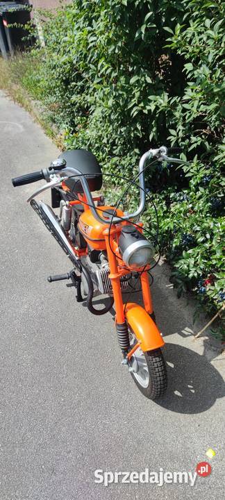 Motorynka Romet Pony m2 zabytek żółta tablica łódzkie Łódź sprzedam