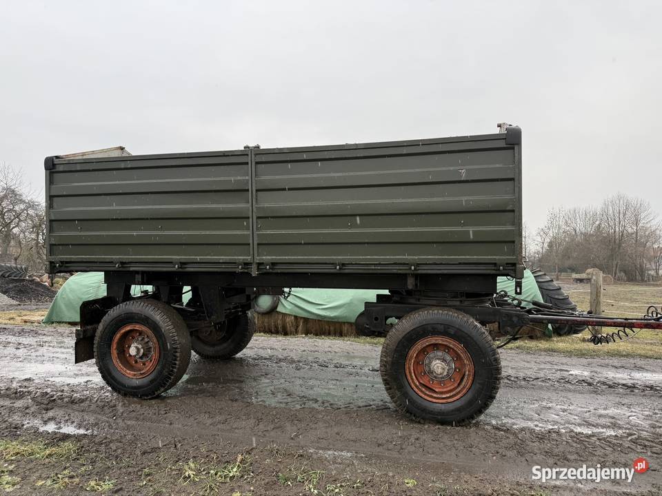 Przyczepa ciężarowo rolnicza Brandys 16T DMC Kurznie